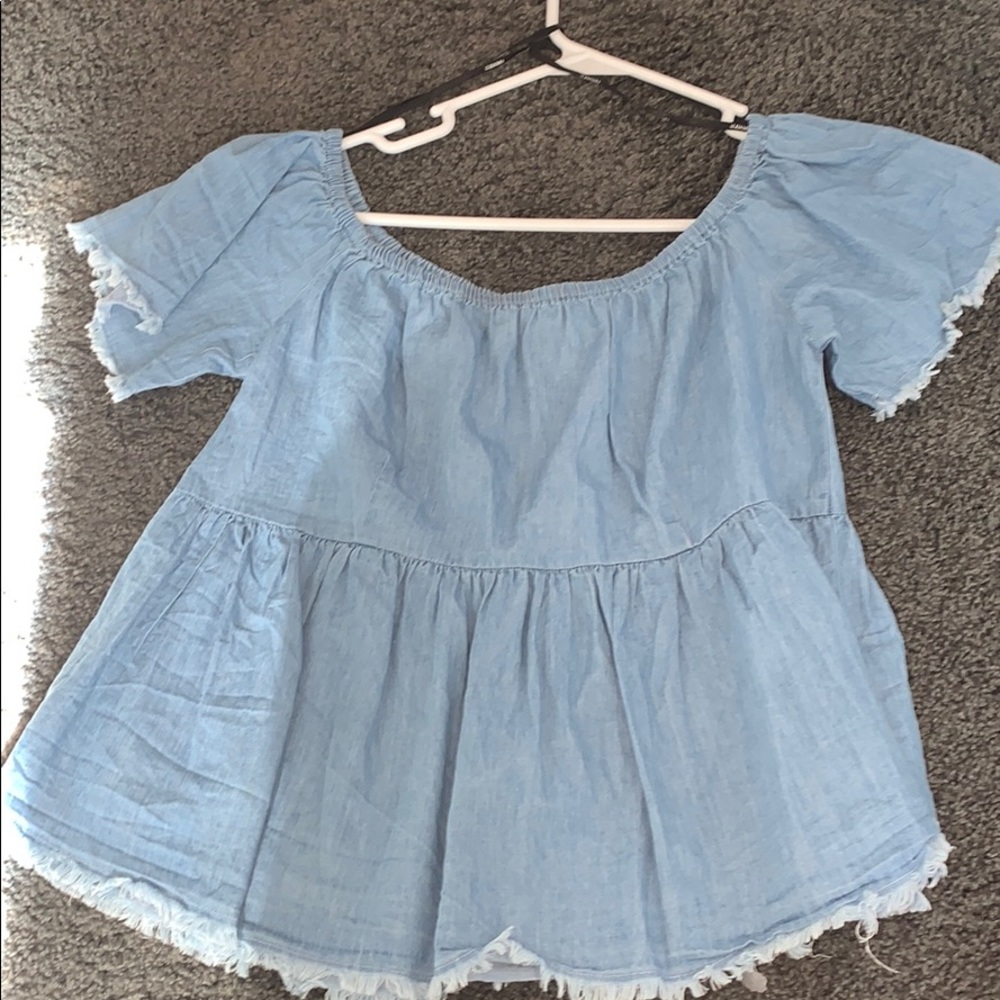 Denim shirt